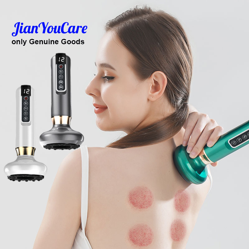 Cupping Therapy Set - JianYouCare สูญญากาศไฟฟ้าผิว Cupping Therapy ชุดความร้อนดูดถ้วย Body