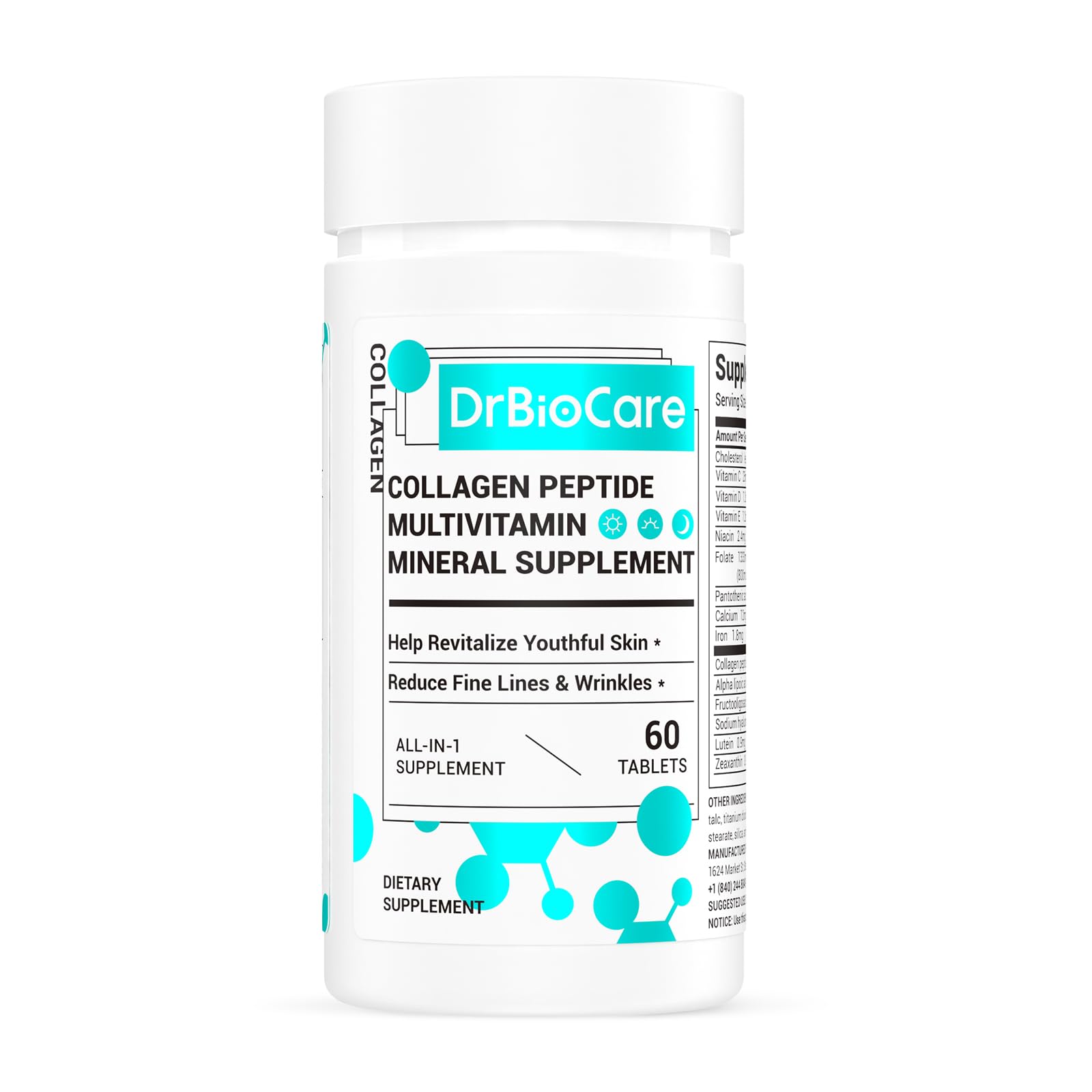 Health & Wellness Website - วิตามินรวมแบบกัมมี่ที่มี D3, C, E, B-Complex และโปรไบโอติกส์ครบถ้วน