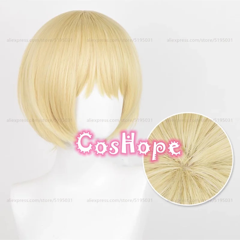 Resistance Tube Set - วิกผมบ๊อบสั้น 30 ซม. สีทองอ่อน ของอาร์มิน อาร์เลิร์ต