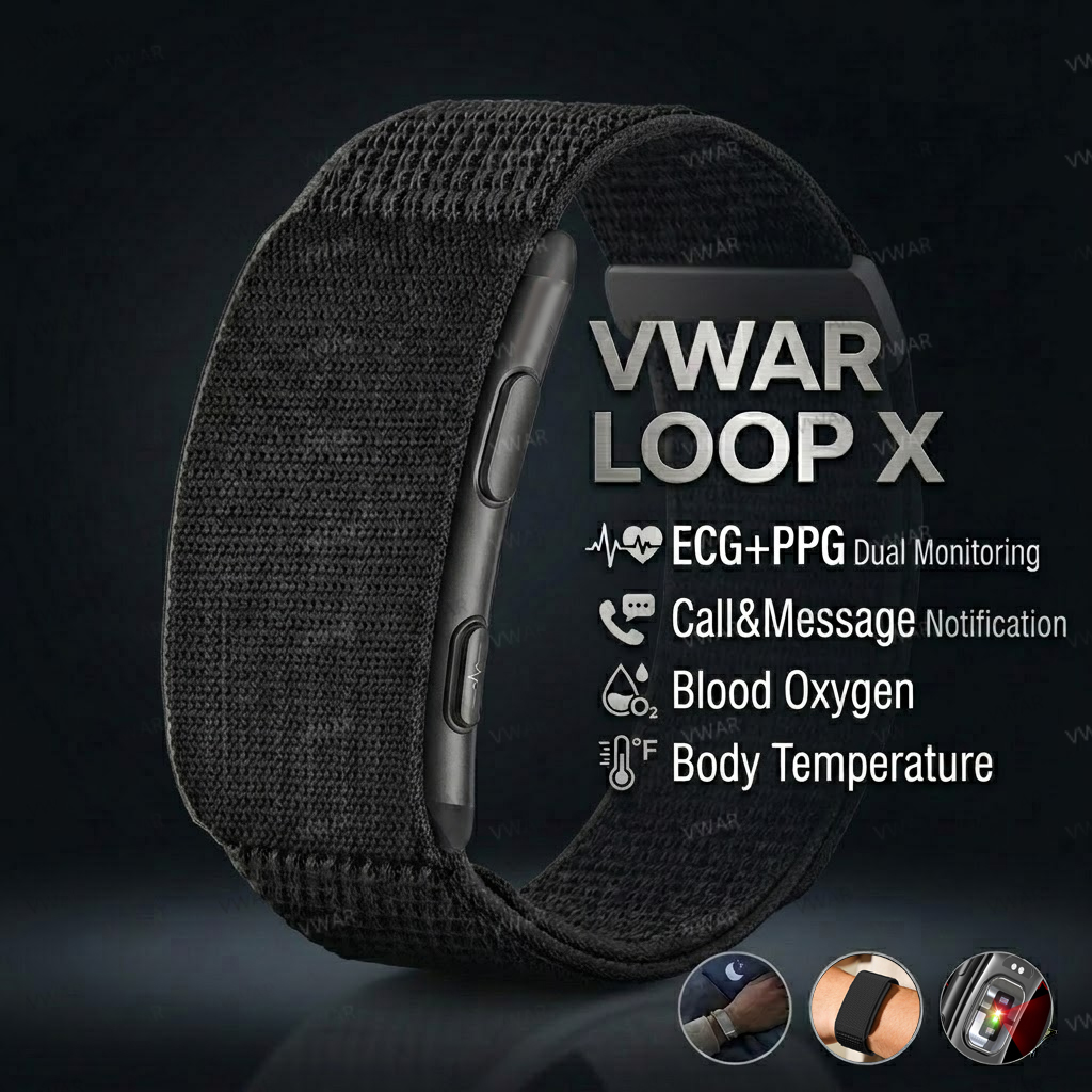 Xbody Health & Wellness Functional Integrative Medicine Office & Medical Spa Reviews - VWAR LOOP X ECG สร้อยข้อมืออัจฉริยะอัตราการเต้นของหัวใจความดันโลหิตกันน้ำตัวติดตามสุขภาพและฟิตเนส 2026