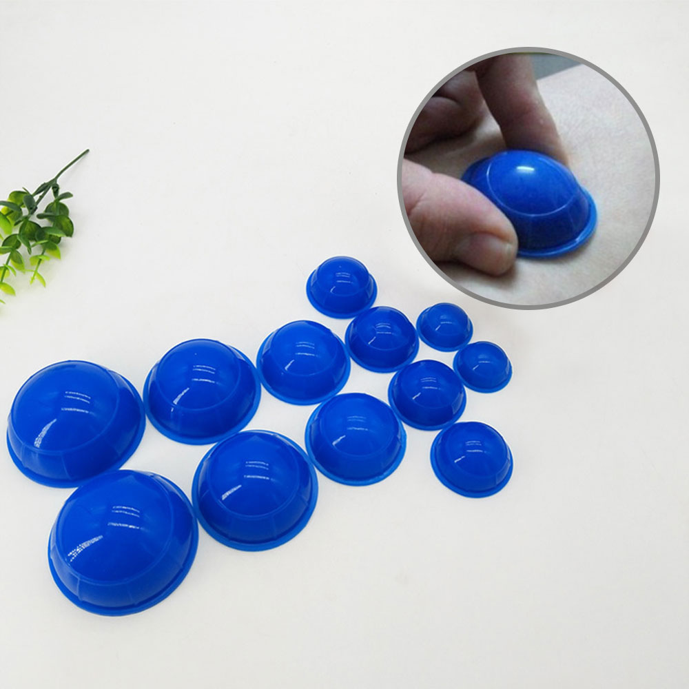 12PCS ซิลิโคนดูดสูญญากาศกระป๋อ - Cupping Therapy Set บทวิจารณ์และราคา