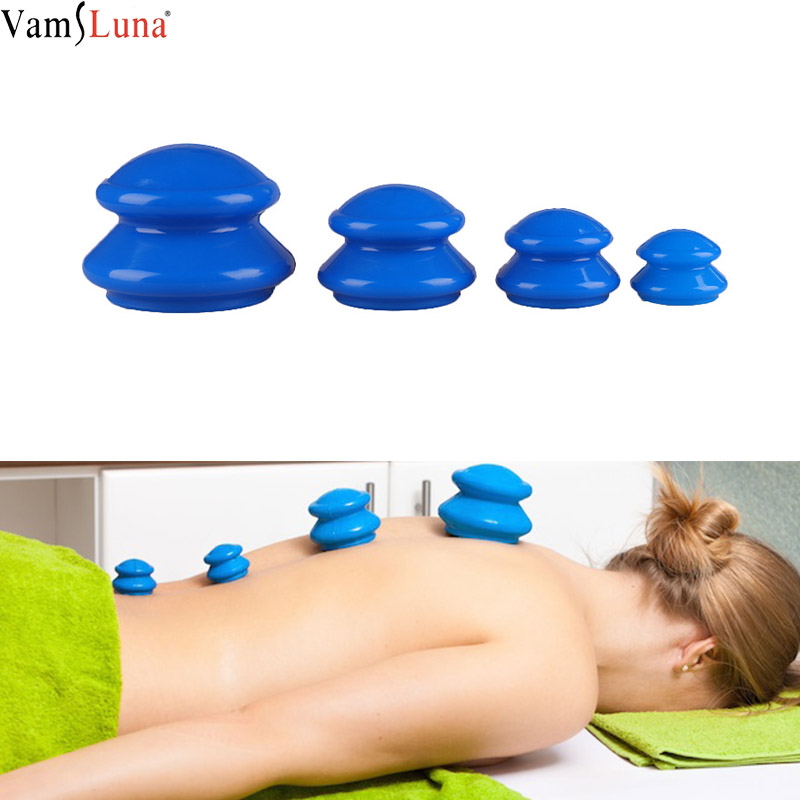 4 ชิ้น Anti Cellulite สูญญากาศ - Cupping Therapy Set บทวิจารณ์และราคา