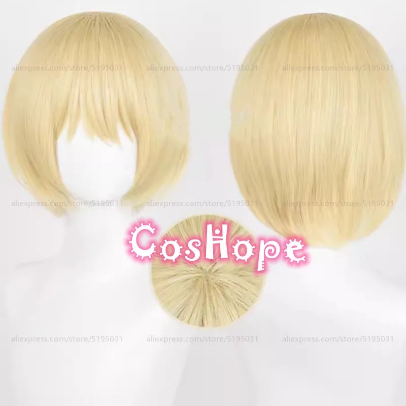 วิกผมบ๊อบสั้น 30 ซม. สีทองอ่อน - Resistance Tube Set บทวิจารณ์และราคา